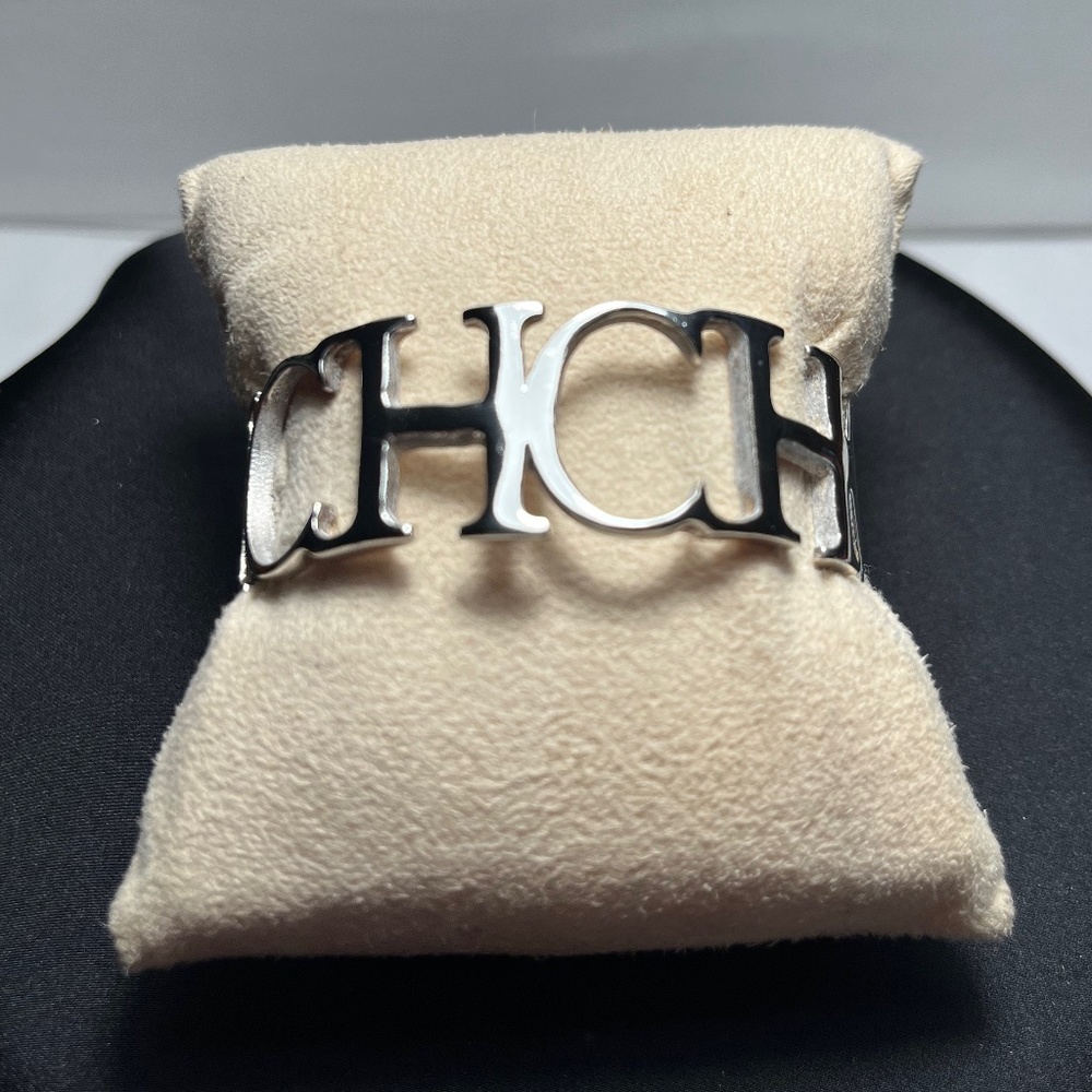 Vintage CH Carolina Herrera Vintage Monogram Bracelet